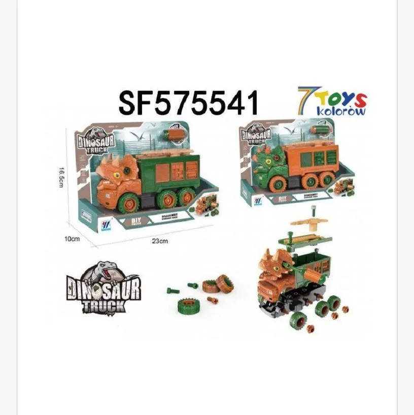 Zabawka Wóz Strażacki z Dinozaurem SF575541