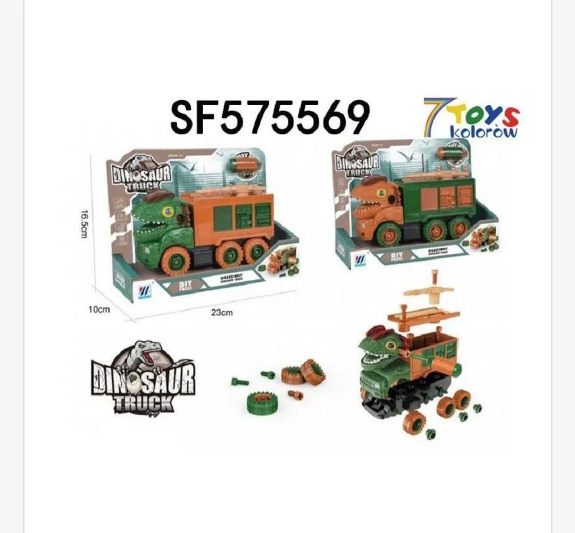 Zabawka Dino Truck Strażacki SF575569