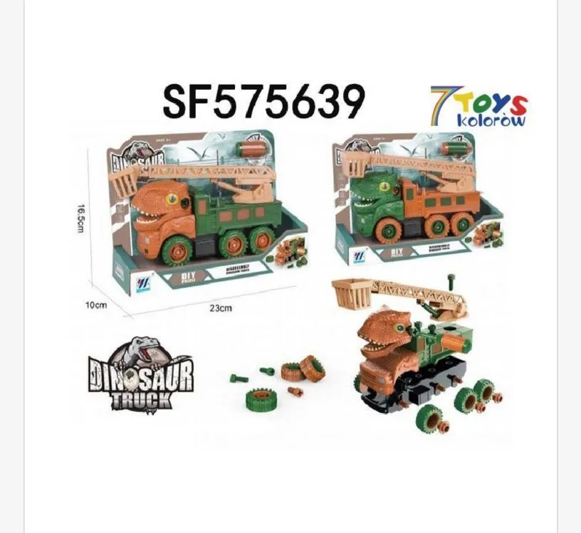 Zabawka Strażacki Wóz Dino Dinosaur SF575639