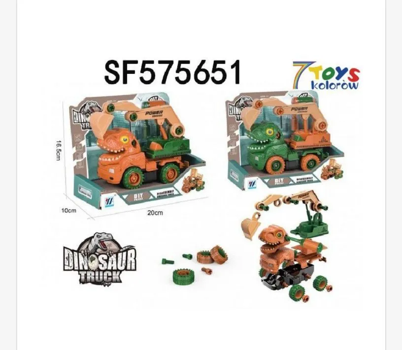 Zabawka Strażacki Wóz z Dinozaurem SF5756651