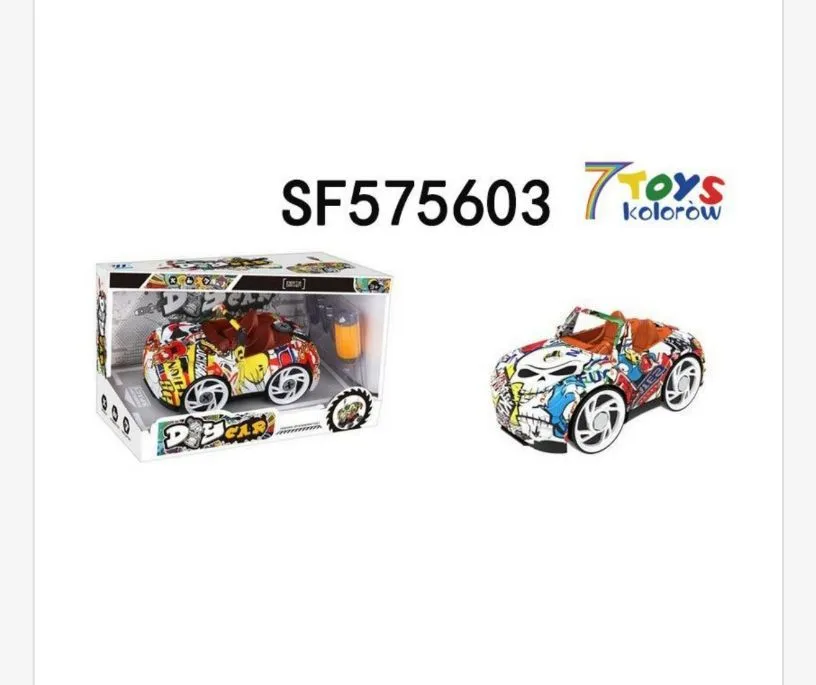 Zabawka Samochód DIY do składania SF575603 kolorowy