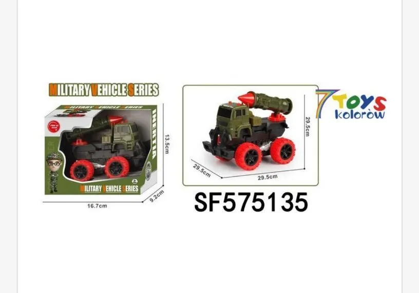 Zabawkowy Samochód Wojskowy Military Vehicle SF575135