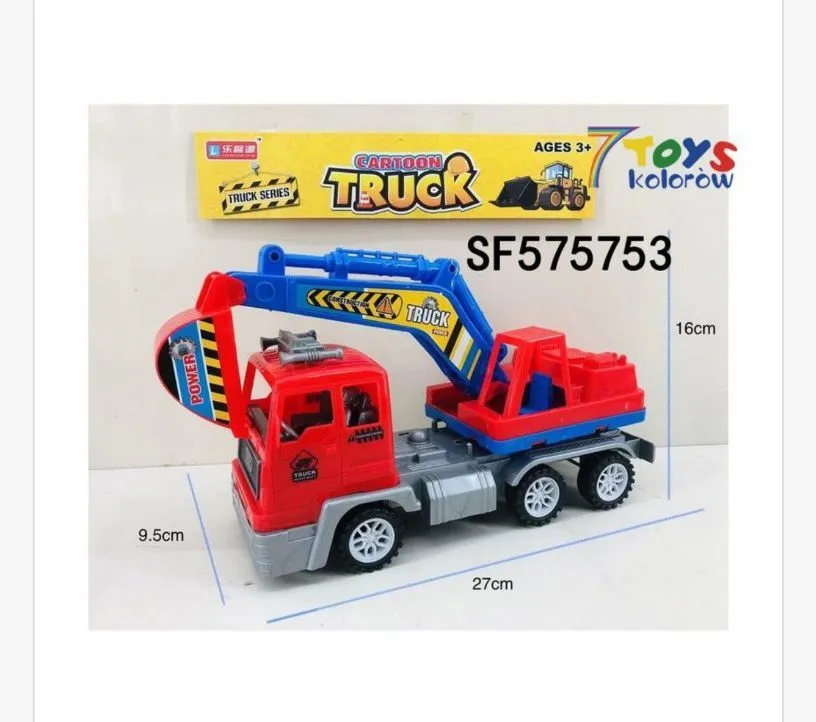 Zestaw Samochodowy Truck Koparka SF575753 27x16x9cm