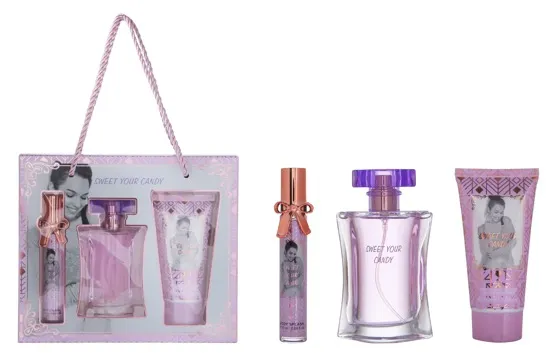 Zestaw Prezentowy Sweet Candy Eau de Parfum Róża + Żel