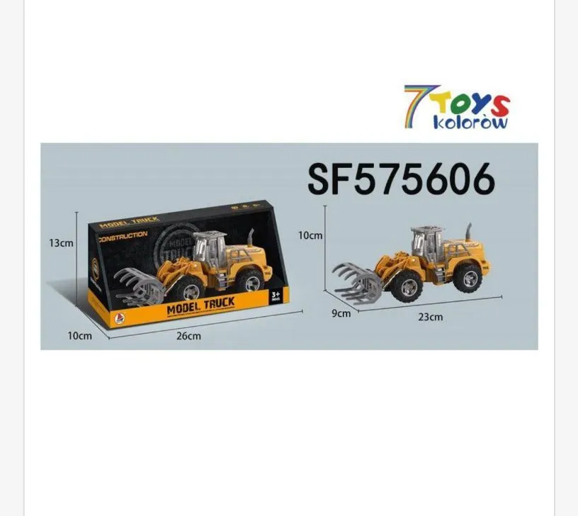 Model Truck Ładowarka Kołowa Żółta SF575606