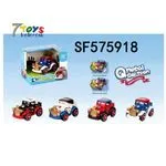 Zabawki Samochody Metalowe Cartoon Happy Family SF575918