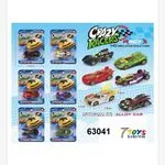 Zabawki Samochody Crazy Racers 1:42 Alloy 12cm-15cm
