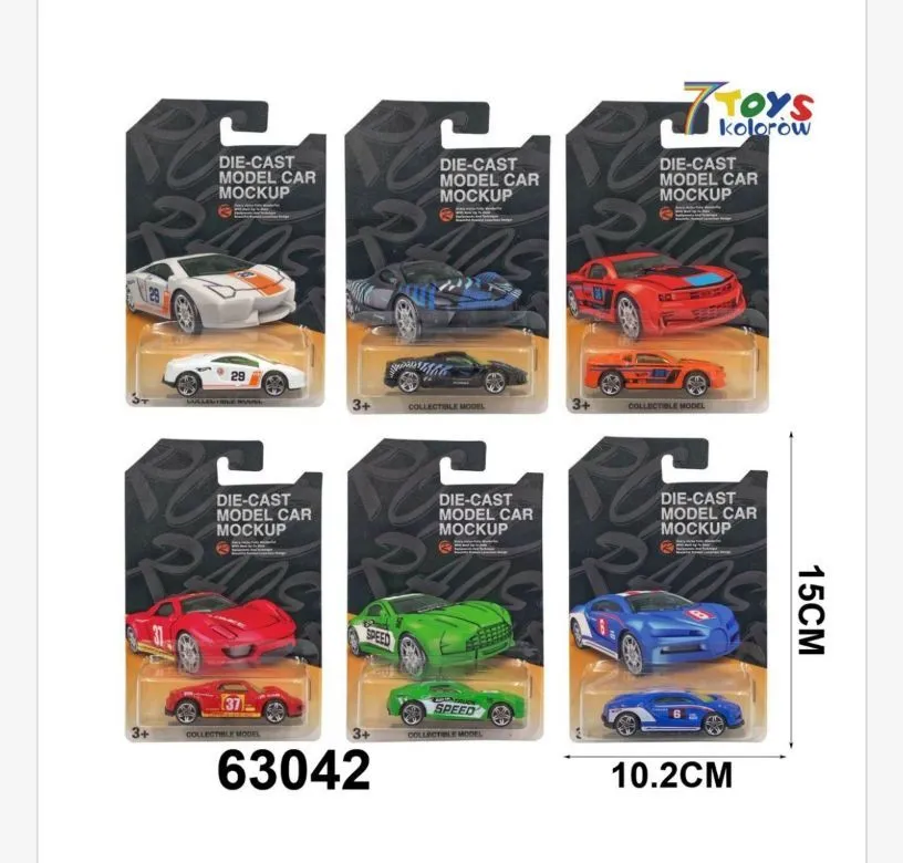 Zabawki Samochody Drift Racing Die Cast 10,2 cm x 15 cm