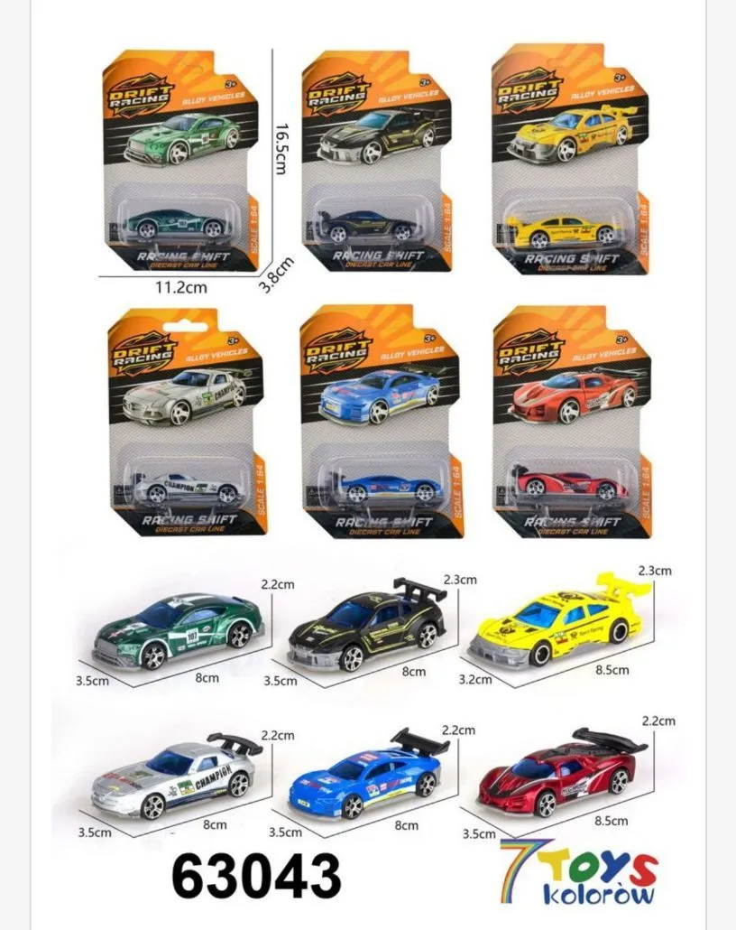 Zabawki Samochody Racing Drift modele 16 cm