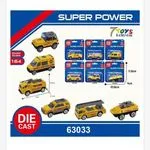 Zabawki Die Cast Super Power straż pożarna 63033