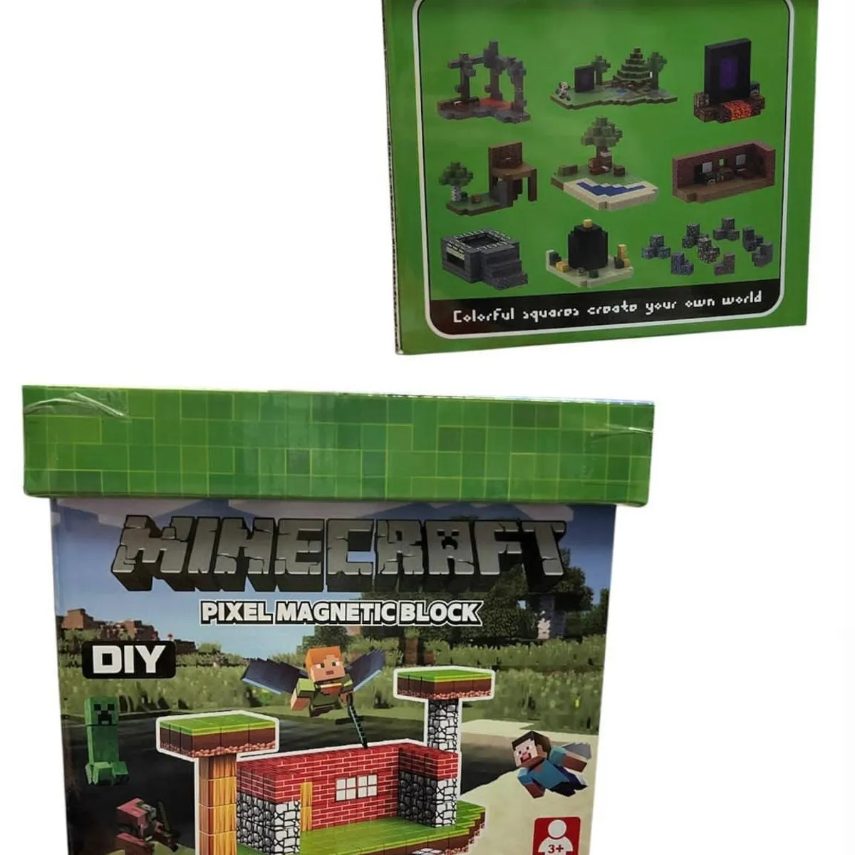 Zabawki Magnetyczne Minecraft Pixel Block 150PCS DIY