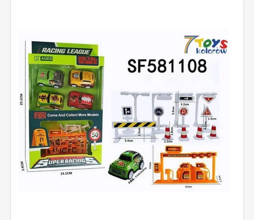 Zestaw Racing League Metal Series SF581108