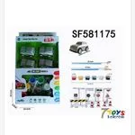 Zestaw DIY Die Cast Models Samochody do Malowania SF581175