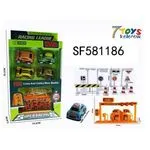 Zestaw zabawek Racing League 6 modeli SF581186