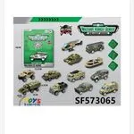 Zabawki Military Vehicle Series modele die-cast 4-12-15 cm