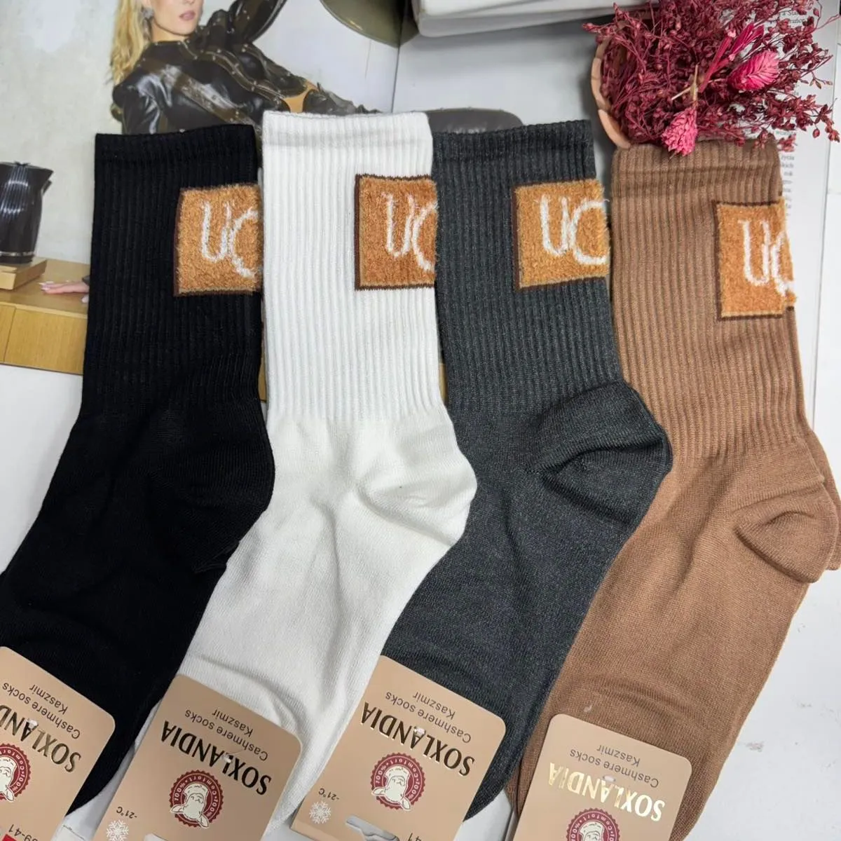 Skarpetki damskie Sonia UC w 5 kolorach