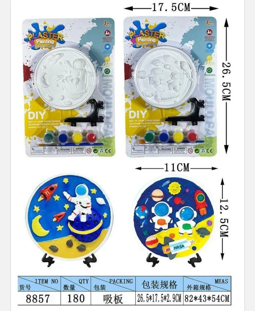 Zestaw Plaster Painting Kosmos DIY 26,5x17 cm