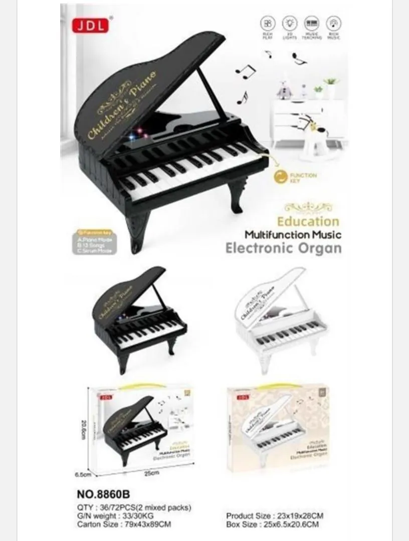 Mini Elektroniczny Fortepian dla Dzieci JDL