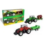 Zabawki Farmer Car - traktory z przyczepami, zestaw 5 szt