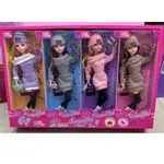 Zabawki Lalki Charm Girl 4 szt w opakowaniu