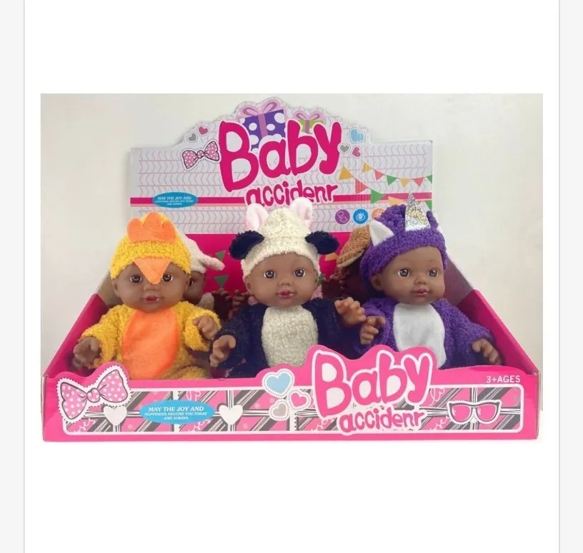 Zabawki Lalki Baby Accident w kostiumach zwierząt