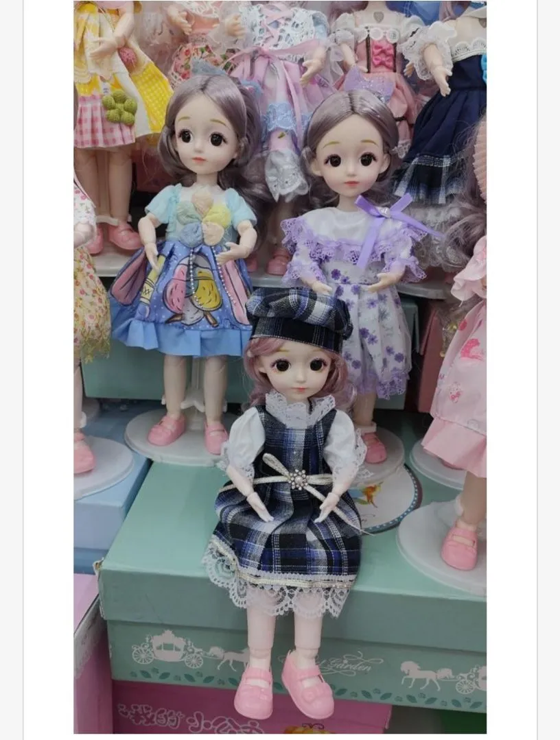 Zabawki Mini Lalki Anime dla Dzieci Różne Kolory