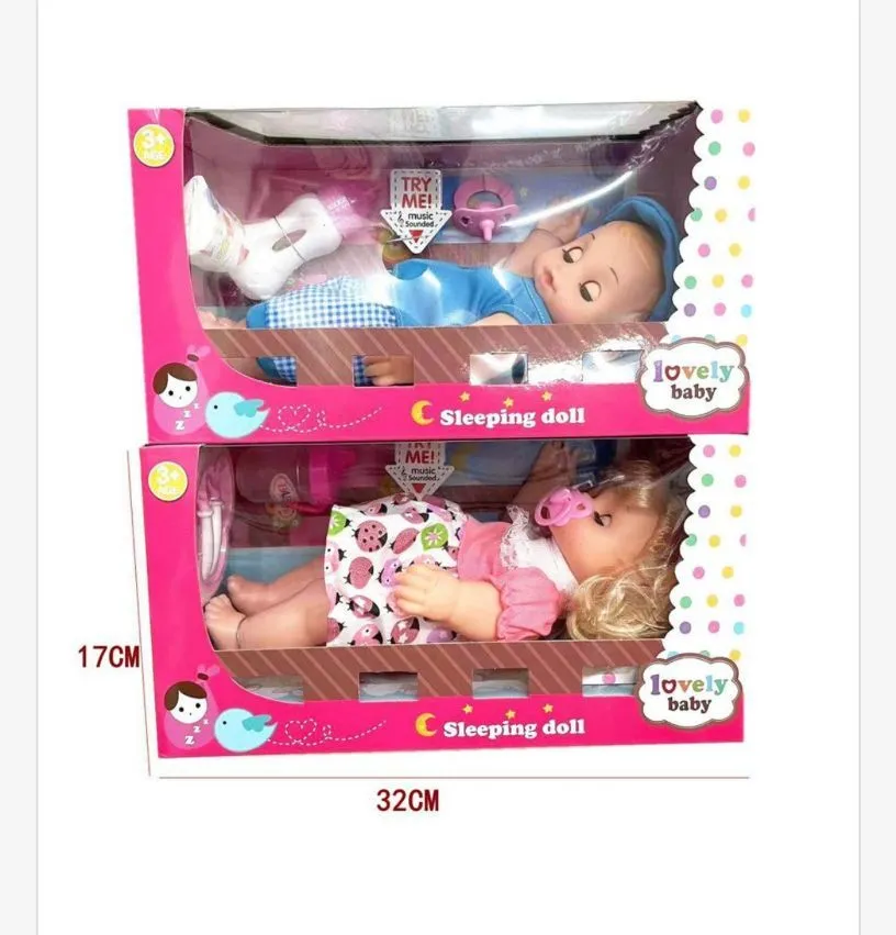 Zabawki Lalki Sleeping Doll Lovely 17cm i 32cm