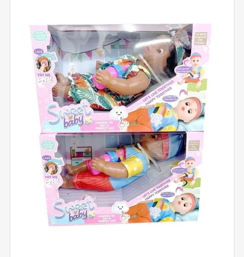 Zabawki Sweet Baby - Lalki w pudełkach po 4 szt