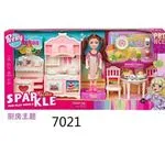 Zabawka Zestaw Lalka Sparkle Bella Dessert Time 7021