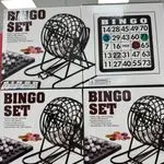 Zabawki Bingo Set - klatka z kulkami i planszami