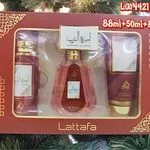 Zestaw perfum Lattafa Amber Al Arab 88ml+50ml+88ml