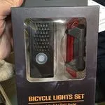 Komplet Lampka Rowerowa USB Przód + Tył