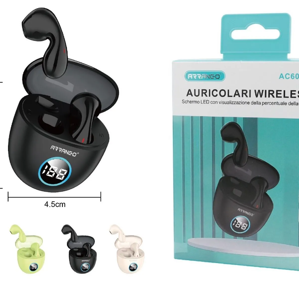 Słuchawki bezprzewodowe Bluetooth TWS AC5467