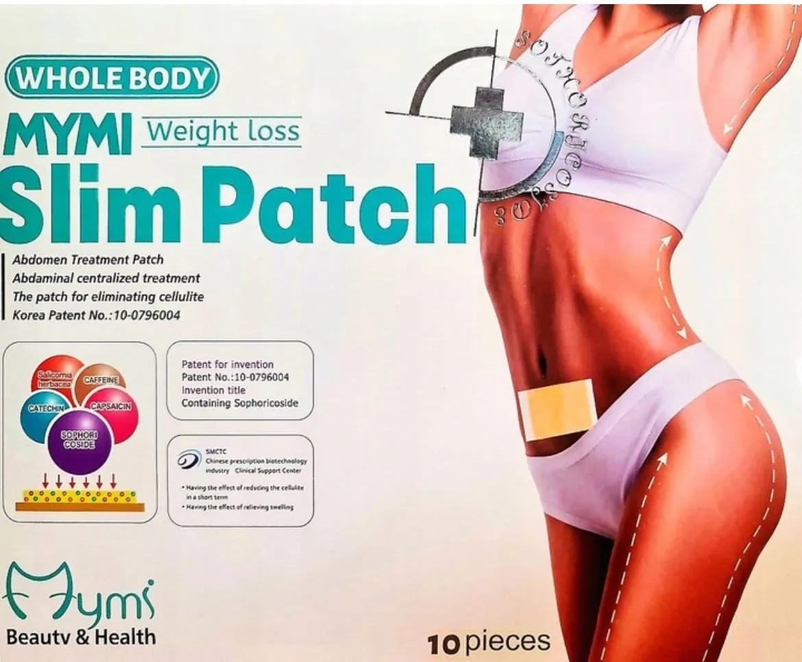 Plastry Slim Patch MYMYMI Turbo Spalanie 10 szt Korea