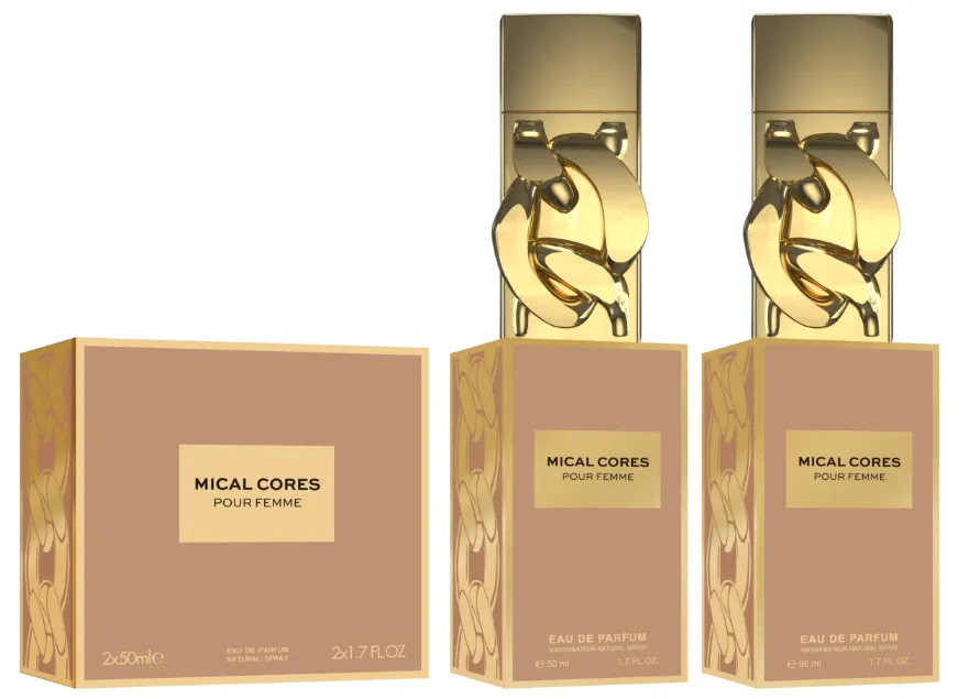 Zestaw Perfum Mical Cores Pour Femme 2x50ml