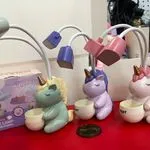 Lampa USB z motywem jednorożca Trendy, ładowanie USB