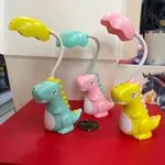 Lampa USB Dino na ładowanie, 4 szt. w kolorach