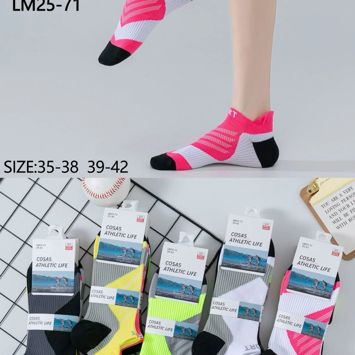 Skarpetki damskie sportowe COSASAS L25-ML25