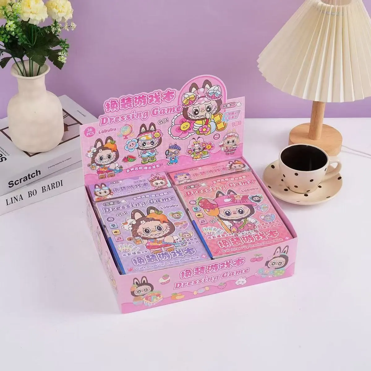 Zabawki Dressing Game Labubu Naklejki