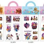 Zabawki Naklejki Jelly Stickers Kpop Huntra XL 12 szt/op