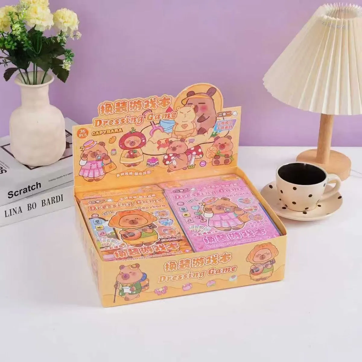 Zabawki Dressing Game z naklejkami - zestaw mini