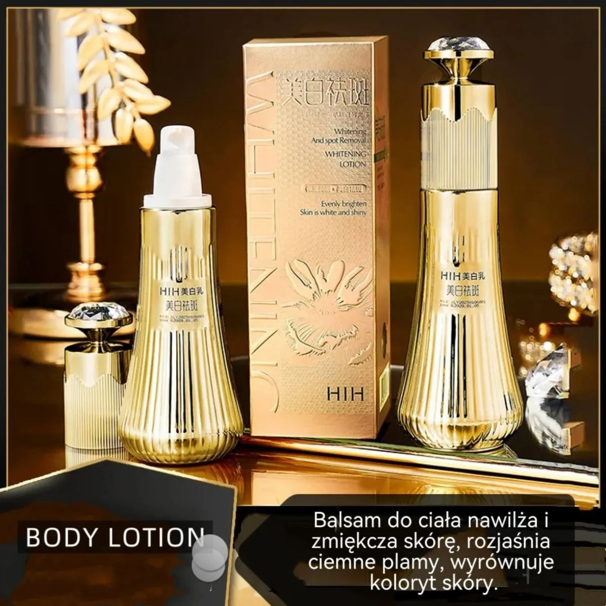 Balsam do ciała nawilżający White Lotion HIHB