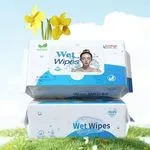 Chusteczki Nawilżane Wet Wipes Antyalergiczne 99%