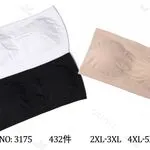 Biustonosz damski bezszwowy XL-5XL, NO:3175,