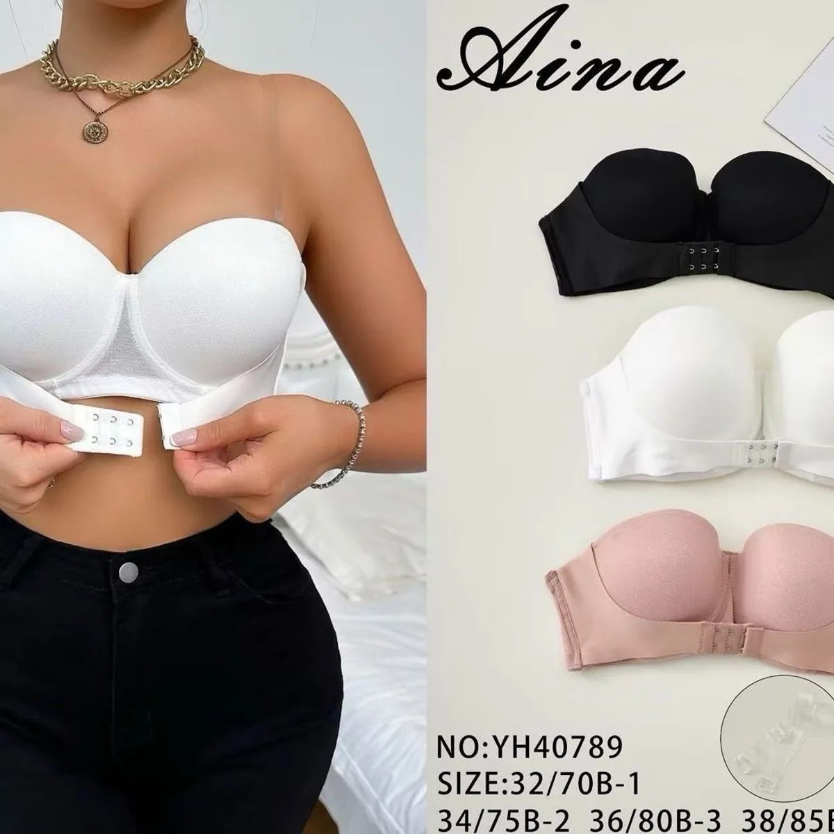 Biustonosz damski push-up Aina NO:Y40789
