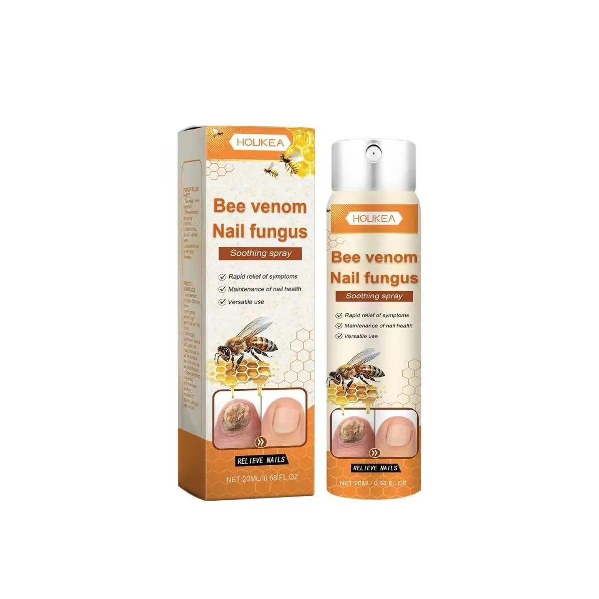 Spray na grzybicę paznokci Bee Venom Holkea 30ml