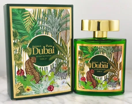 Perfumy Gemma di Palm Dubai 100ml zielony flakon