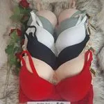 Biustonosz Damski F868D Push-up Kolorowy Mix