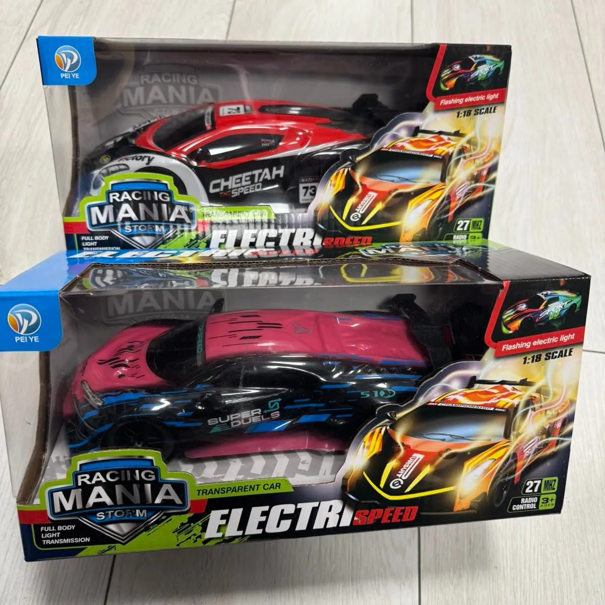 Zabawki Elektryczne Samochody Racing Mania Cheetah Electra Speed
