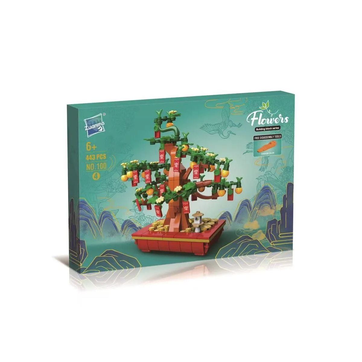 Zestaw klocków LEGO Flowers Tree 6+ 108 pcs